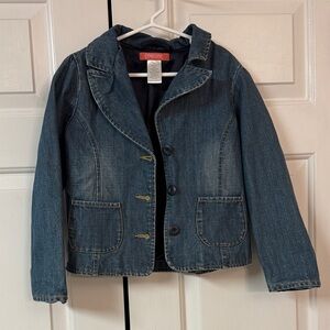 Gymboree Blue Denim Blazer